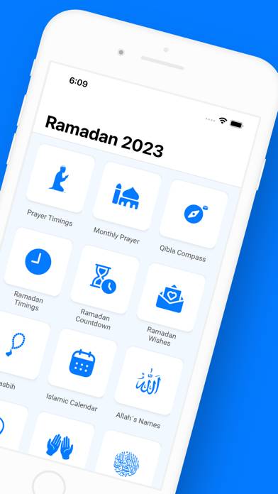Ramadan Times 2024 & Qibla Capture d'écran de l'application #3