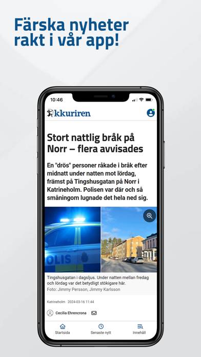 Kkuriren App skärmdump