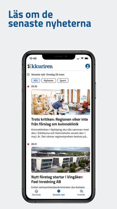 Kkuriren App skärmdump