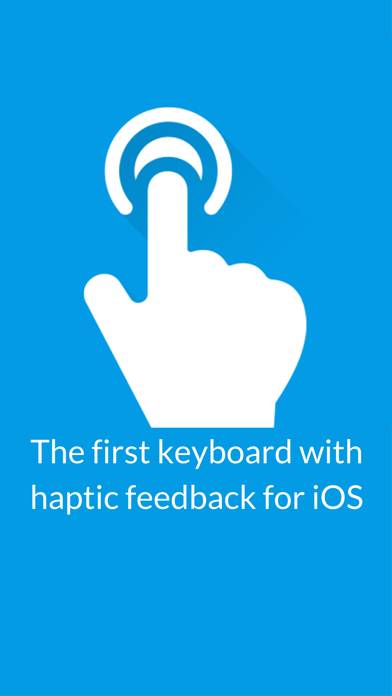 Haptic Keyboard Schermata dell'app #1