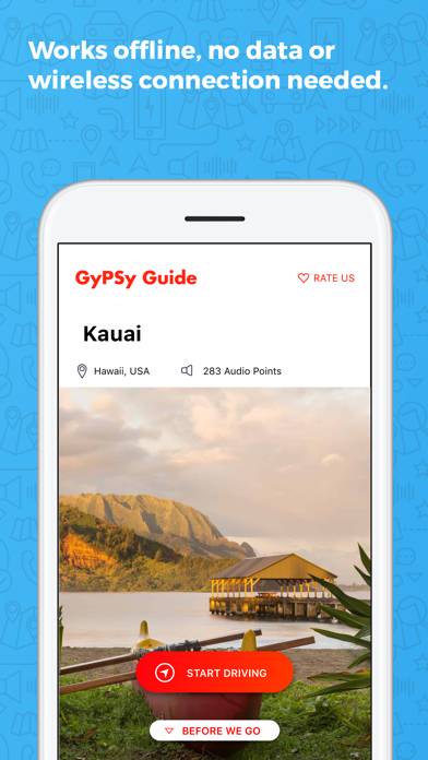 Kauai GyPSy Guide App screenshot