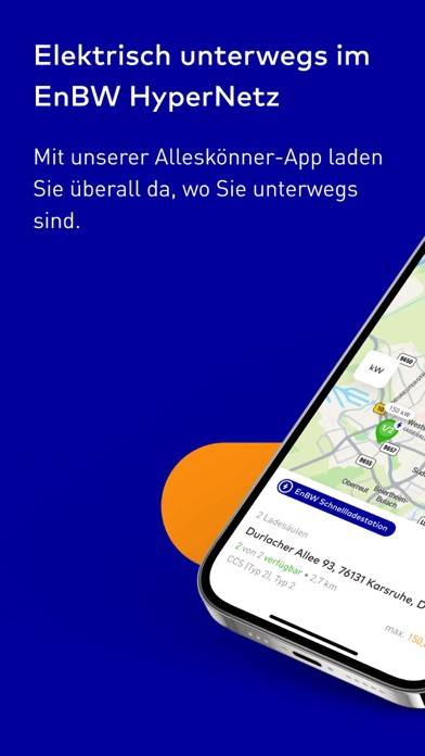 EnBW mobility plus: E-Auto laden App-Screenshot #2