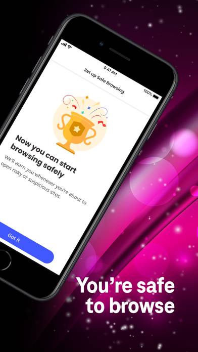 McAfee Security for T-Mobile App screenshot