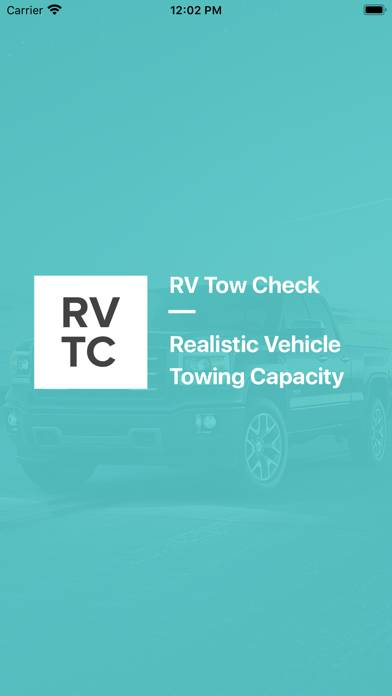 RV Tow Check screenshot