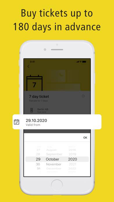 BVG Tickets: Bus & Bahn Berlin Captura de pantalla de la aplicación