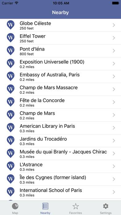 WikiLocal Capture d'écran de l'application #4