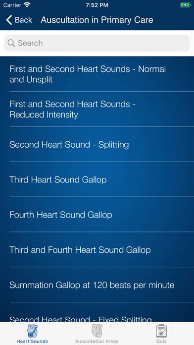 Heart Sounds Auscultation Schermata dell'app #2