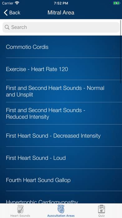 Heart Sounds Auscultation Capture d'écran de l'application #5