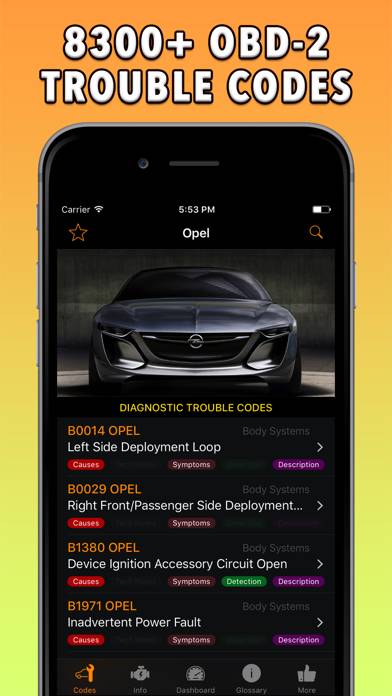 Opel App Capture d'écran de l'application #1