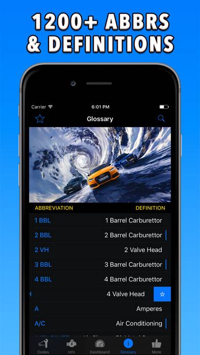 OBD-2 Audi Captura de pantalla de la aplicación #5
