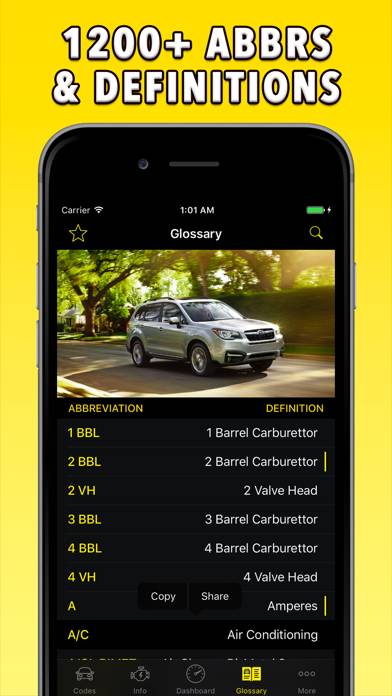 OBD-2 Subaru Captura de pantalla de la aplicación #4