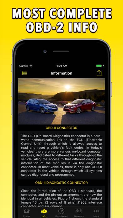 OBD-2 Subaru Captura de pantalla de la aplicación #5