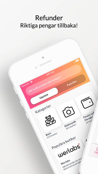 Refunder App preview #1