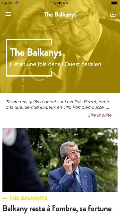 Les Jours Capture d'écran de l'application
