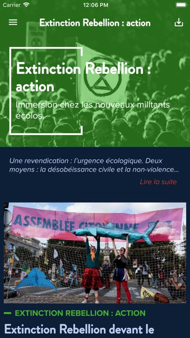 Les Jours Capture d'écran de l'application