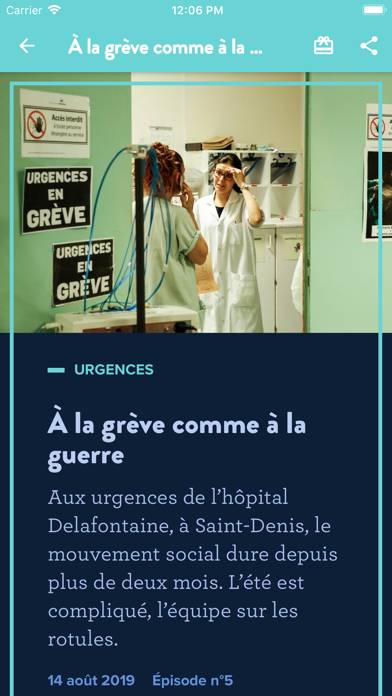 Les Jours Capture d'écran de l'application