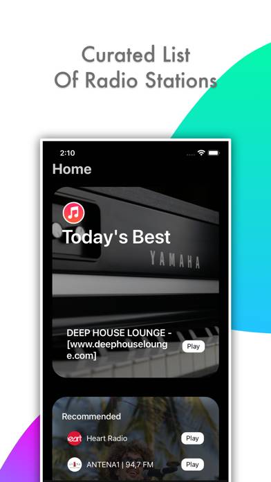 Jukebox App skärmdump #1
