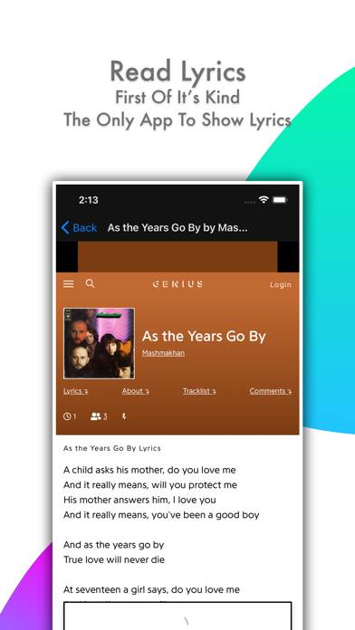 Jukebox App skärmdump #4