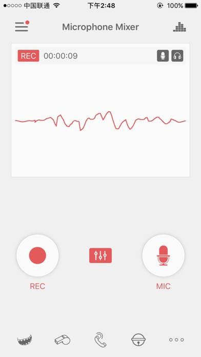 Microphone Mixer Captura de pantalla de la aplicación #1
