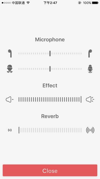 Microphone Mixer Captura de pantalla de la aplicación #4
