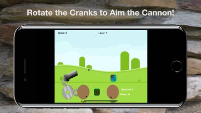 Cranky Cannon schermata del gioco