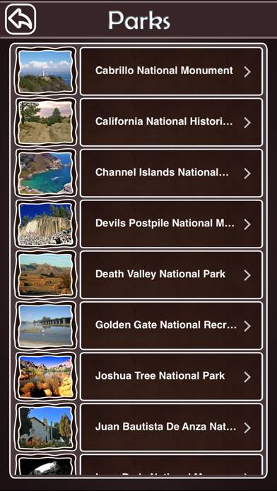 California National & State Parks App screenshot #3