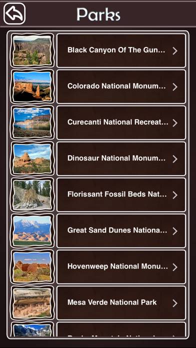 Colorado National & State Parks App screenshot #3