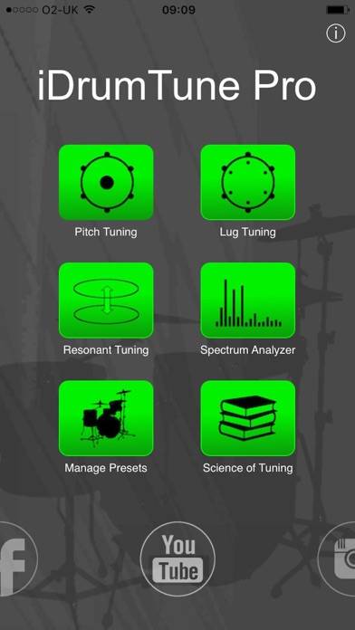 Drum Tuner Captura de pantalla de la aplicación #1