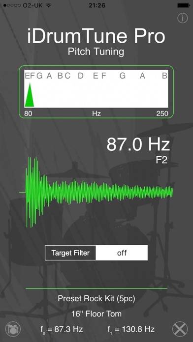 Drum Tuner Schermata dell'app #2