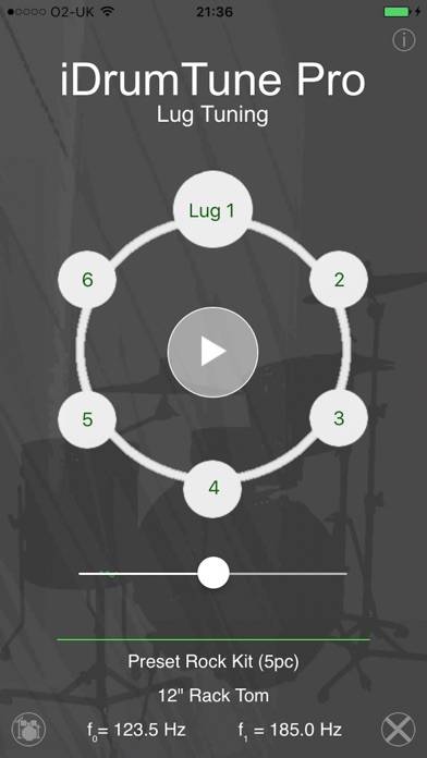 Drum Tuner Schermata dell'app #3
