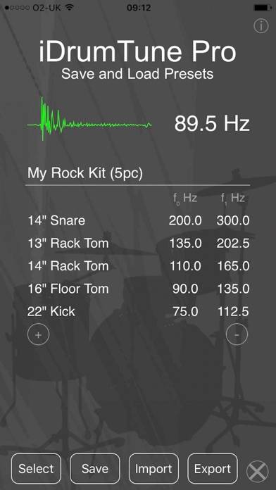 Drum Tuner Captura de pantalla de la aplicación #6