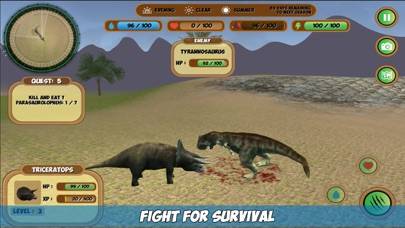 Triceratops Simulator Captura de pantalla de la aplicación #1