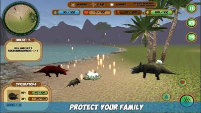 Triceratops Simulator Captura de pantalla de la aplicación #2