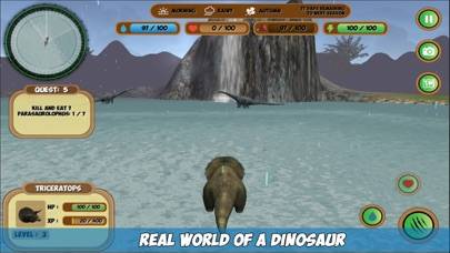 Triceratops Simulator Captura de pantalla de la aplicación #3