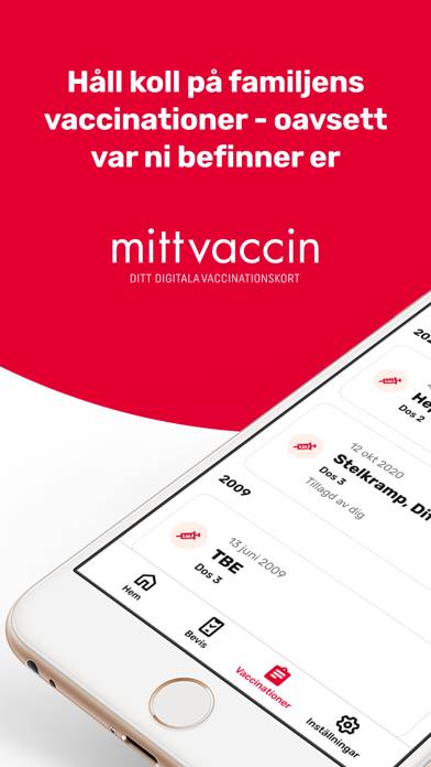 MittVaccin screenshot