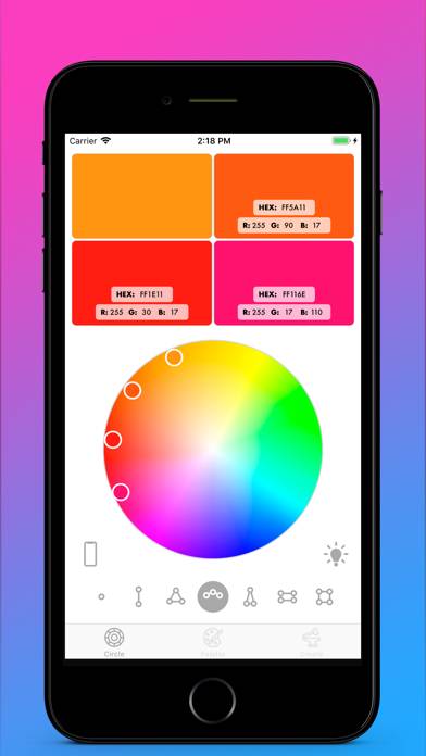 Color Wheel Captura de pantalla de la aplicación #1
