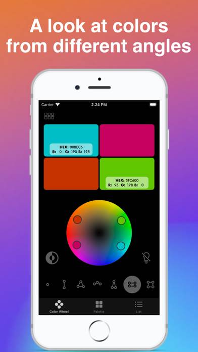 Color Wheel Captura de pantalla de la aplicación #2