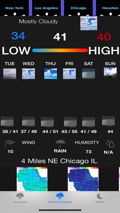 Instant NOAA Forecast Pro App screenshot #4
