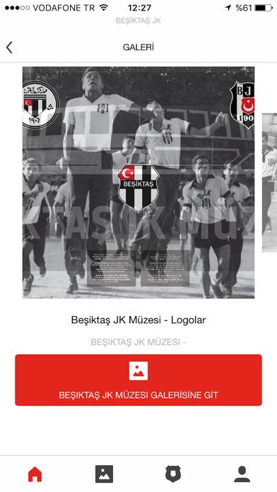 Besiktas JK App screenshot