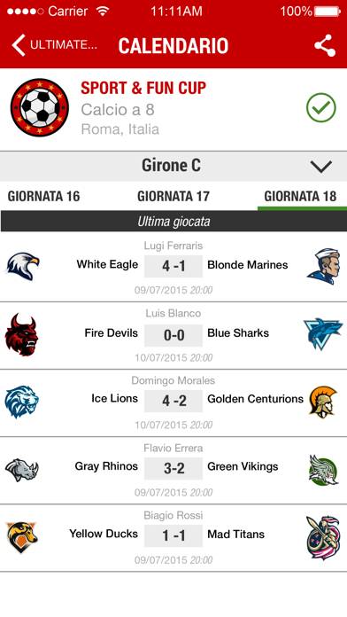 Sport&Fun Schermata dell'app