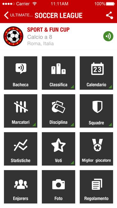 Sport&Fun Schermata dell'app