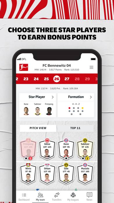 Bundesliga Fantasy Manager App-Screenshot #3