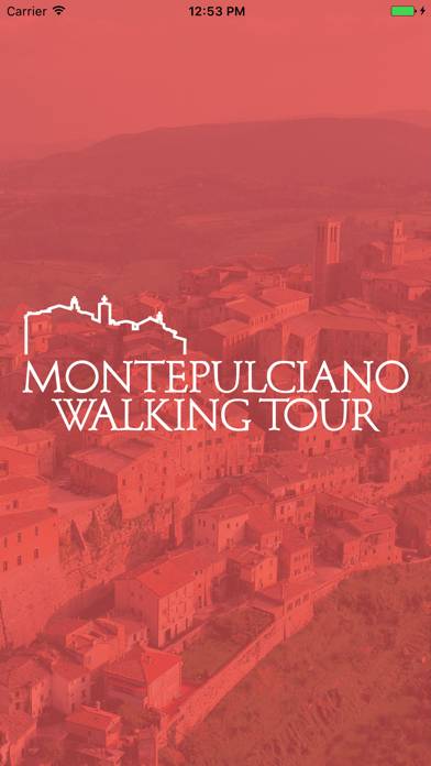Montepulciano Walking Tour Schermata dell'app #1