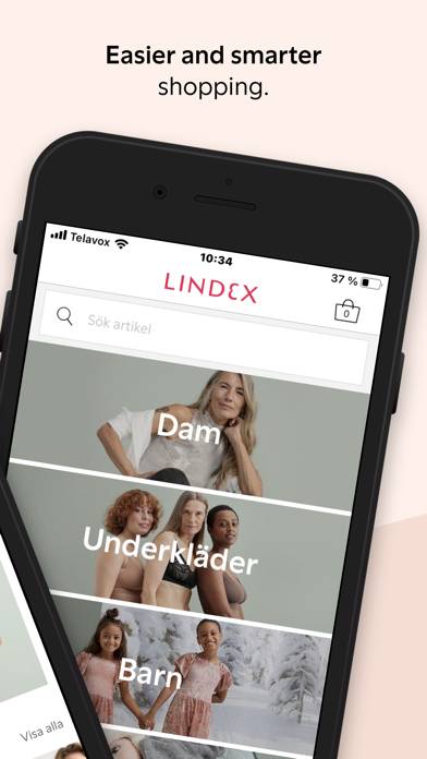 Lindex App skärmdump #2