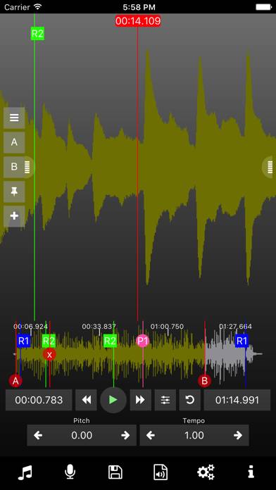 Music Speed Changer Pro 2 Captura de pantalla de la aplicación #1