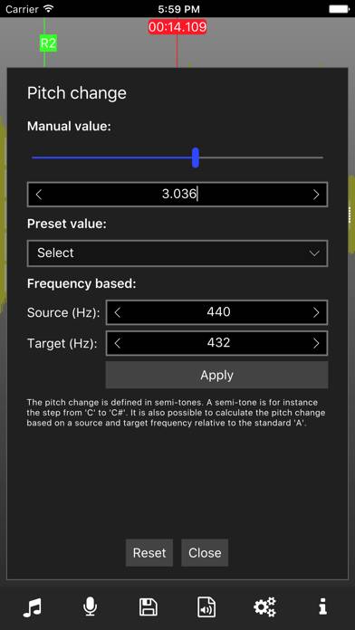 Music Speed Changer Pro 2 Captura de pantalla de la aplicación #4
