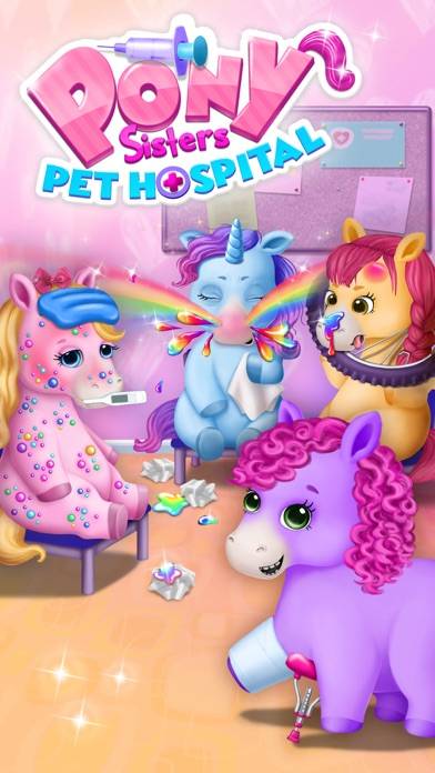 Pony Sisters Pet Hospital Schermata dell'app #1