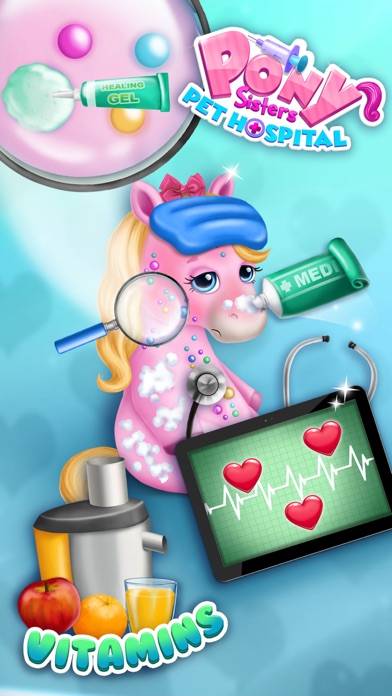 Pony Sisters Pet Hospital Schermata dell'app #4
