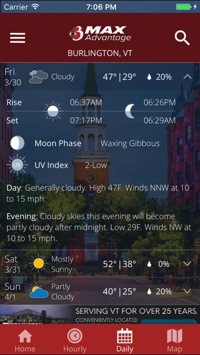 Wcax Weather - App screenshot #4