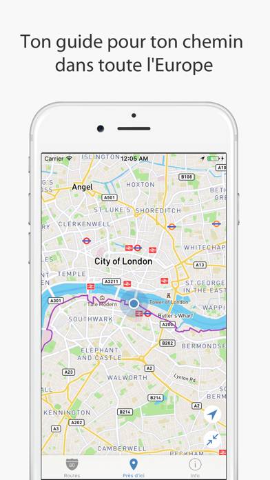 EuroCycle Capture d'écran de l'application